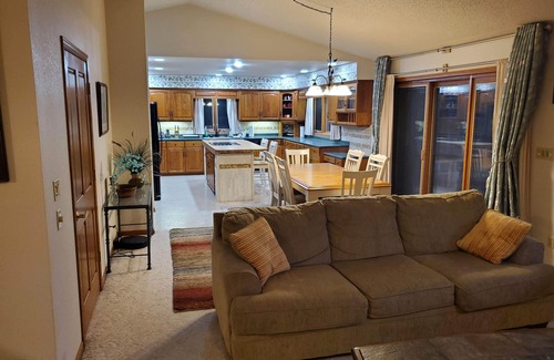 Brillion House | Large, cozy lake home near Round Lake Farm, Nordic Center, Road America, Lambeau