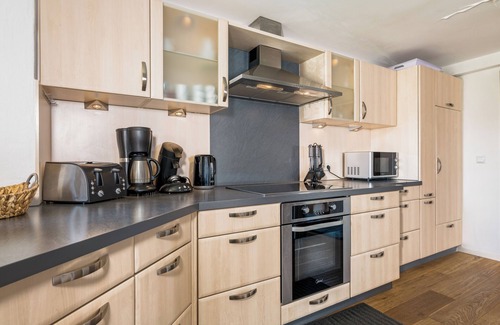 Schonach im Schwarzwald Apartment | Large historic apartment with sauna, fitness room, fireplace, fire pit and garden