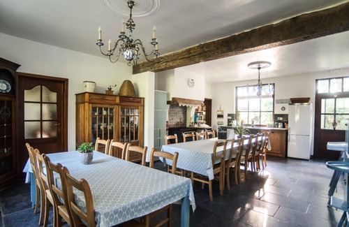 Wijchmaal House | Large landhouse for14 to 22 people, where nature sits at your table in privacy.