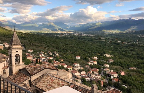 Roccacasale House | Large Medieval house in National Park, super view.