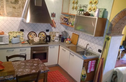 Lucca House | Large portion of ancient stone countryhouse on the hills north of Lucca. Private garden. 10 km from Lucca.