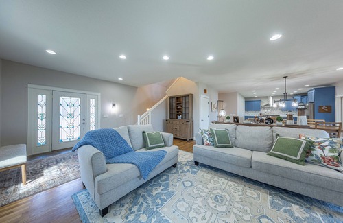 Crosby House | Large, renovated Serpent Lake home close to the Cuyuna trails and Crosby
