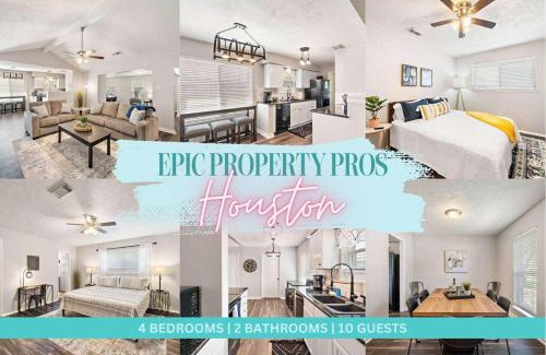 Southbelt/Ellington House | Large South Houston gem with covered patio seating
