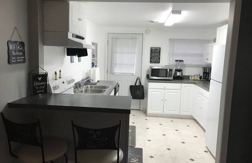 Sears House | Large waterfront house on quiet canal of all-sport Eight Point Lake