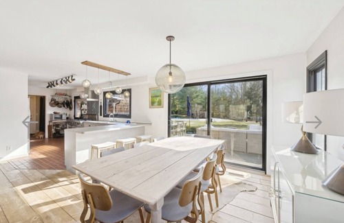 Sag Harbor House | Largest Residential Property in Sag Harbor Village. Sleeps 8, Salt Water Pool.