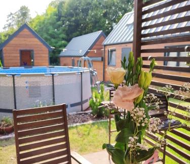 Sandomierz House | Lawendowo- sauna, basen, domki w ogrodzie i apartamenty w kamienicy