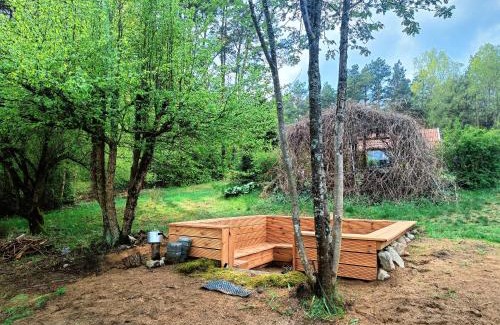 gmina Osiek House | Leśny domek z prywatnym pomostem