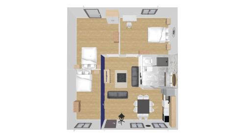 Montlucon Apartment | Le Blue Sight - Home Homy