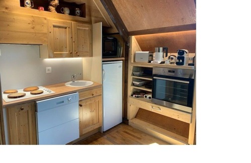 Lans-en-Vercors Ski Chalet | Le Bois des Bruyères, Chalet 4 Pers with heated Norwegian bath included