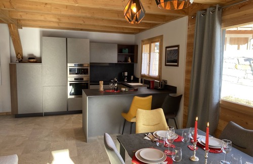 Saint-Chaffrey Ski Chalet | LE CHALET PANORAMIQUE, SERRE CHEVALLIER CHANTEMERLE, Well-being, Panoramic view