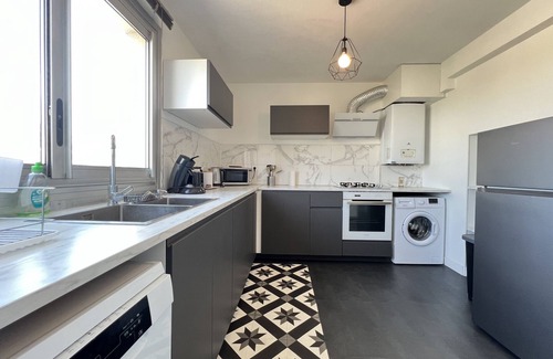 Colomiers Apartment | Le Central -6p -Lumineux & Cozy -Airbus/Aéroport