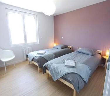 Agen Apartment | Le Chopin 6pers 3ch 4 lits wifi