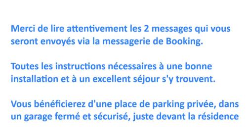 Limoges Apartment | Le Clos des Baleines 1er étage avec 1 place de parking privée dans un garage