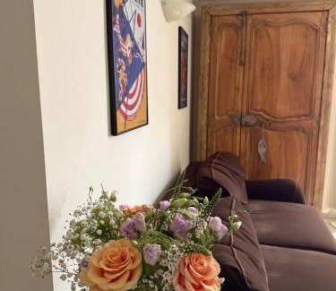 Sete Apartment | Le Cocon de ville sètois, Clim, patio et garage pour véhicule type golf, Linge de lit et serviettes inclus