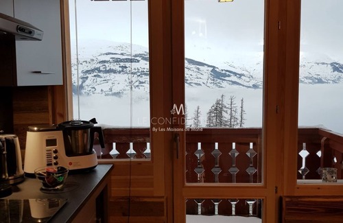 Bellentre Apartment | Le Confidentiel : Apartment High Standing 6 Pers PARADISKI 4 *Vue Mont Blanc