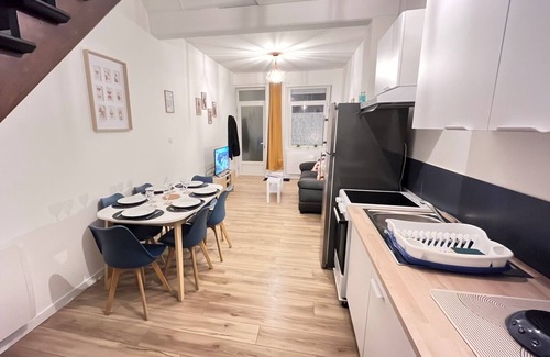Calais Frethun House | Le Duplex 68m2 apartment close to shops, town center and beach