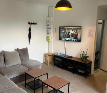Dieppe Apartment | Le famillial , 2 chambres, 4 lits double Avec parking PRIVE 1 VOITURE, NETFLIX, DISNEY PLUS DISPONIBLE