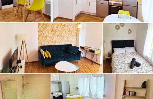 Saint-Helier Apartment | Le Fatsia - Rennes Gare T2