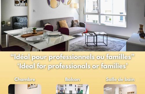 Schiltigheim Apartment | Le Golden - Centre Ville - Accès Transports en Commun - Balcon Cosy - Commerces à Proximité