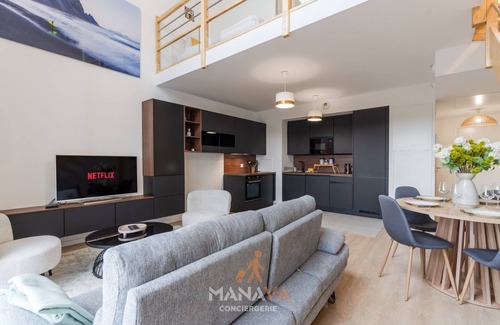 Coupvray Apartment | Le Hiva Oa, 5 guest, 5 min Disneyland Paris