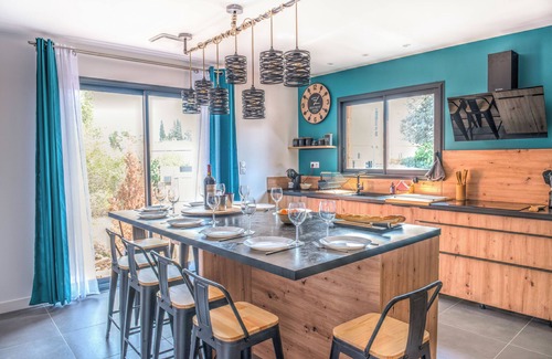 La Palme House | Le Rêve Bleu: Mediterranean oasis in La Palme
