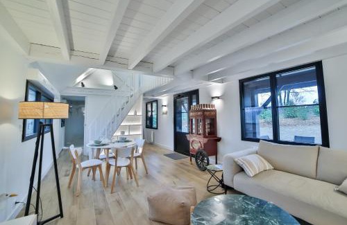 Baden House | Le Ranch, charmante maison de style, proche de la mer et de Vannes dans le Golfe