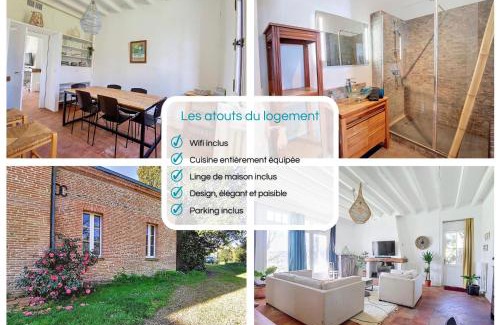 Bretx House | Le Relais de Fleyres - Gîte Authentique avec Jardin, Parking et Wifi