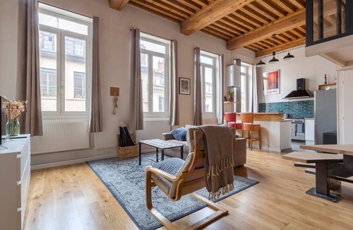 Grande Cote - Annonciade Apartment | Le Tisserand - Superbe Canut pentes Croix Rousse