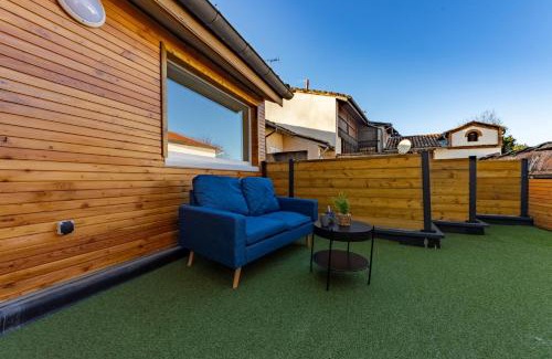 Castelsarrasin Apartment | Le toit terrasse proche commodités parking facile