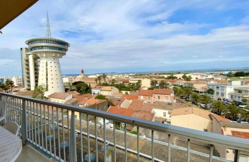 Palavas-les-Flots House | Le Traversant- View and seaside with air conditioning!