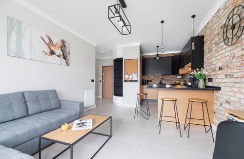 Czyzyny Apartment | Lema 15E/6 Prestige Apartment with 1 Bedroom and Terrace