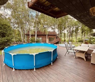 Laimjala House | Lepikumäe Holiday Home with Sauna and Hot tub for up to 18 persons