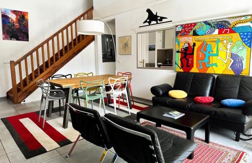 XIV Juillet Apartment | Les Galets - Duplex avec jardin - 2 chambres et bureau