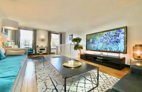 Prince–Marmottan Apartment | LESPARISNORMANDS - le duplex de la reine, proche Parc des expositions porte de Versailles et Tour Eiffel
