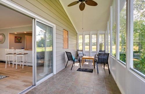 Lexington House | Lexington Home with Sunroom about 1 Mi to Lake Huron!