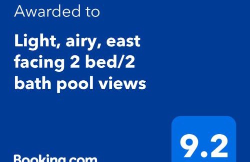 Khao Takiab Apartment | Light, airy, pool views 2 bed 2 bath, free wifi, elect