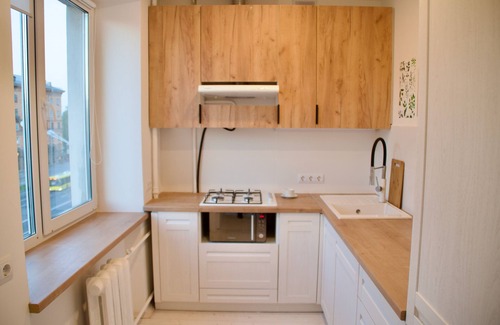 Pervomaysky District Apartment | Light and comfortable 1-bedroom apartment