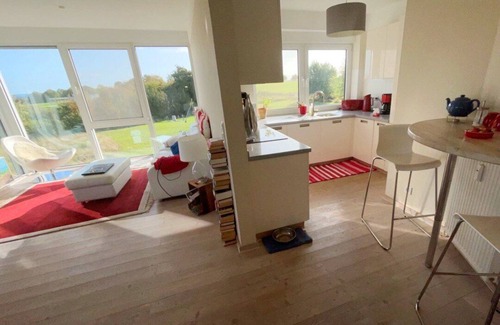 Hohen Wieschendorf Apartment | Light-flooded apartment with private sauna! Beach walking distance, with dog!