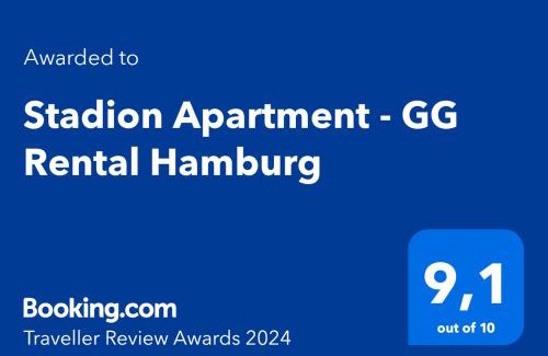 Stellingen Apartment | "Live Good, Work Good" - Stadion Apartment by GG Rental Hamburg