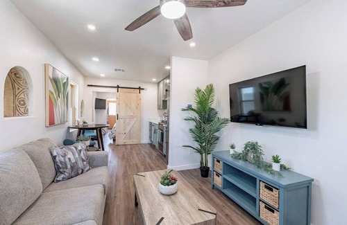 Barrio Viejo Apartment | Located downtown this 1 bedroom 1 bathroom is fully remodeled with your own dedicated electric vehicle charger .