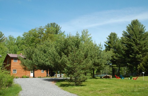 Corinth Cabin | Located On A Secluded Lake But 20 Miles From Saratoga Springs Or L