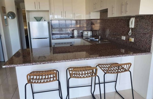 Caloundra Apartment | Location at Its Best - Sea Views & Private Rooftop