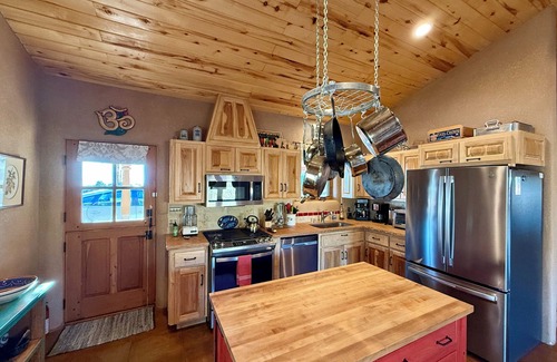 Arroyo Seco House | Location Location Location: Custom Home btwn Town of Taos & Taos Ski Valley!