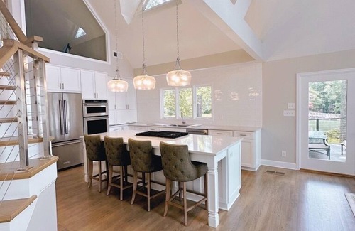 Huntersville House | Loft at LKN- Private Dock, Hot Tub, Fire Pit