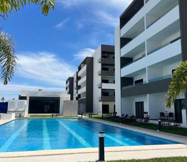 Villa Marina Apartment | Loft de lujo con 9 albercas y vistas al campo de golf