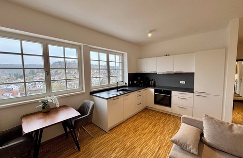 Maulbronn Apartment | Loft Meinbrunn I ~ Above the historic town of Maulbronn