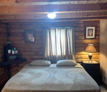 Huntington House | Log Cabin in the Field