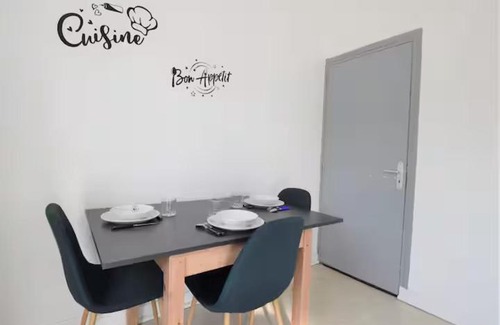 Agen Apartment | Logement Calme 1 chambre avec terrasse