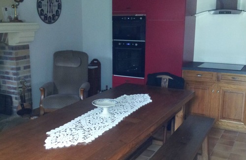 Saint-Maurice-en-Cotentin House | Longère 10 minutes from the beach - Longère Le Dy, 8 people