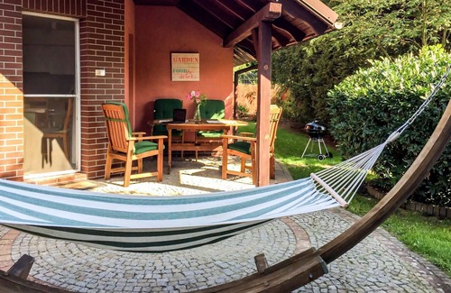 Sława Apartment | Lovely apartment for 6 people with pool, WIFI, A/C, TV and parking